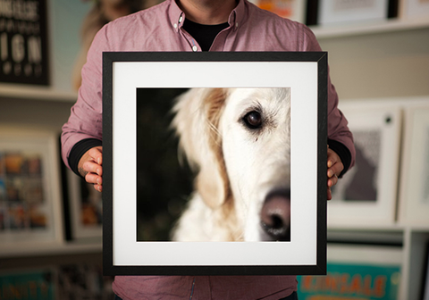 Square Framed Print