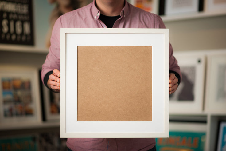 Square Framed Print